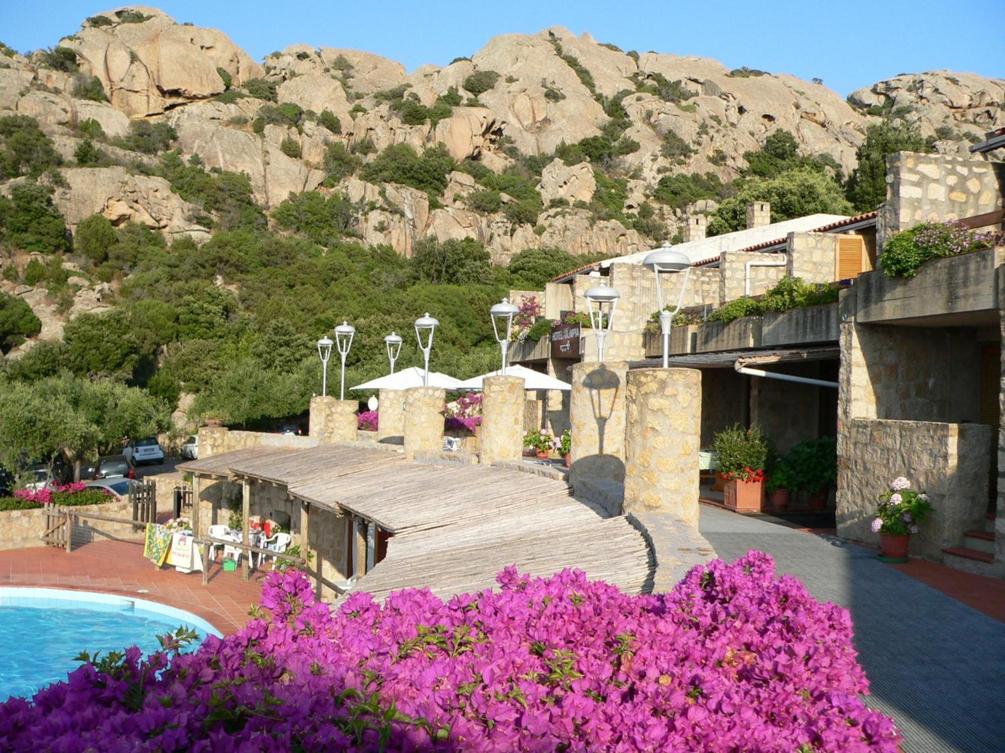 Hotel Olimpia Baia Sardinia Exteriér fotografie